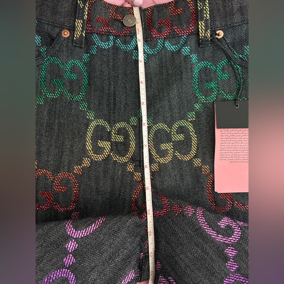 Gucci Garden Denim Shorts ~ new ~ - Picture 9 of 10